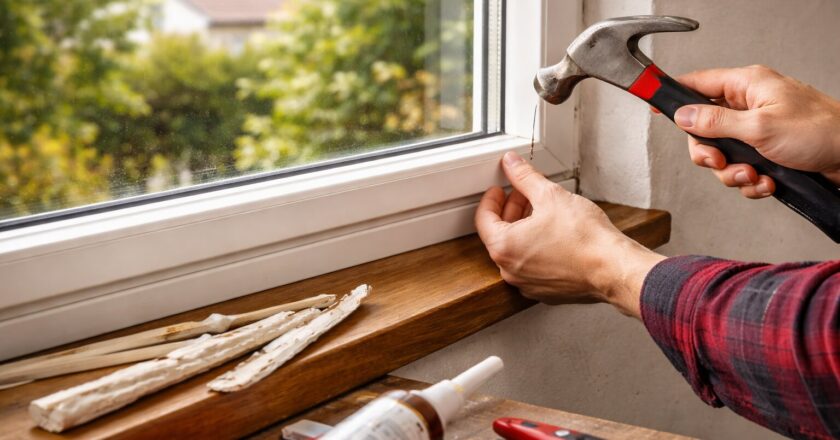Glaslat vervangen: zorgvuldig werken aan een duurzame en tochtvrije raamconstructie