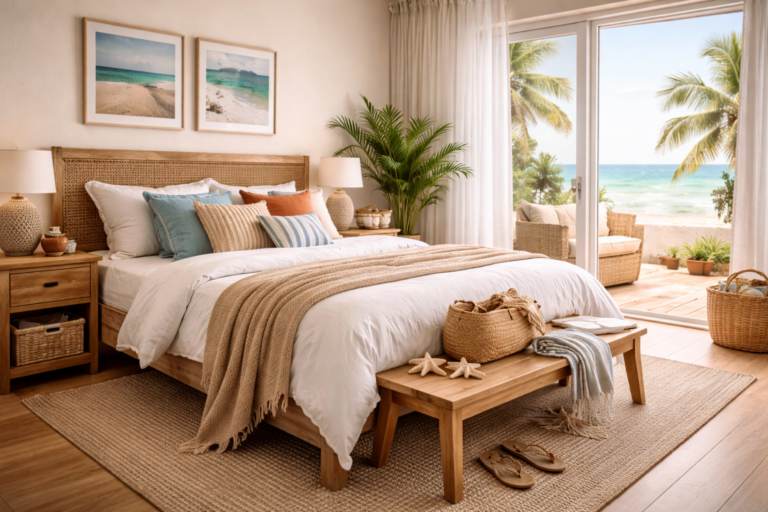 beach slaapkamer, beach
