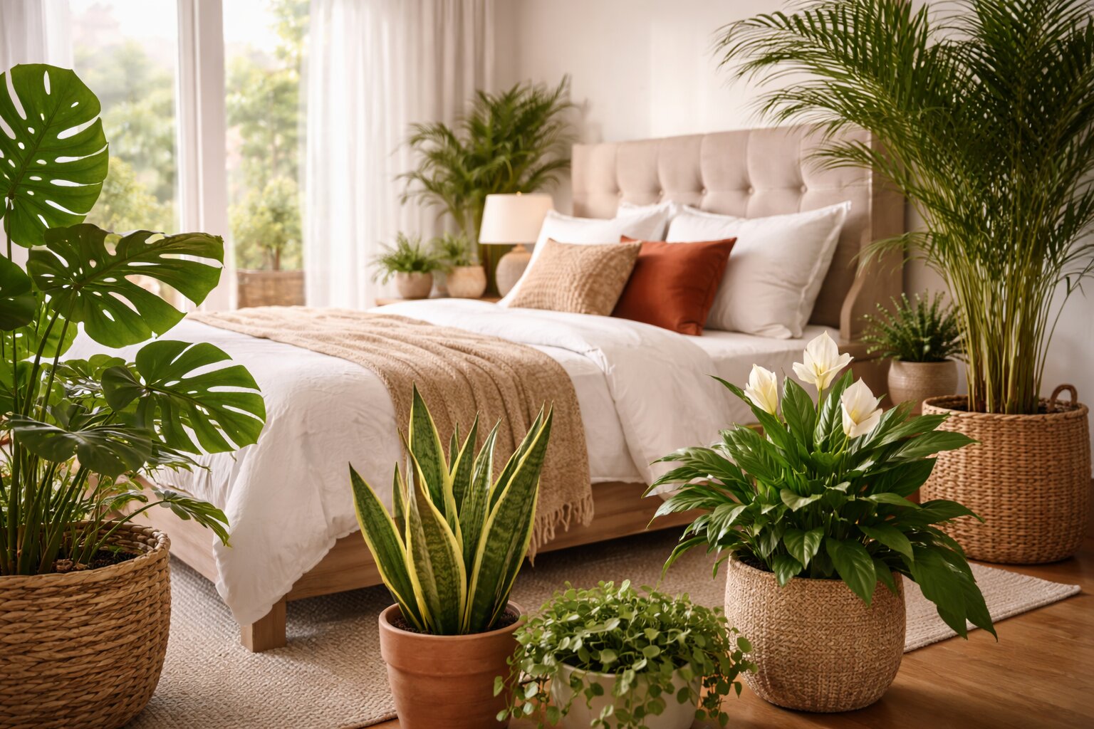 welke plant in slaapkamer