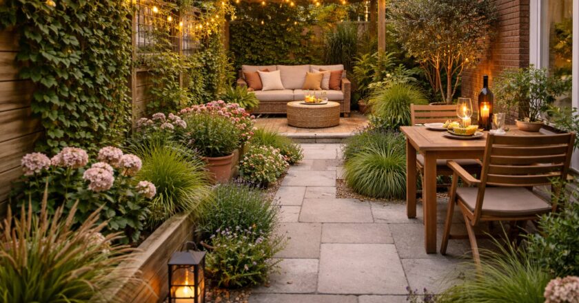 Smalle tuin inspiratie: diepte creëren, rust bewaren en elke meter benutten