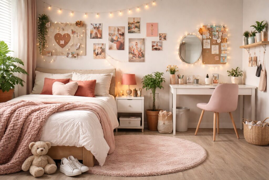 kamer decoratie meiden 12 jaar, meiden