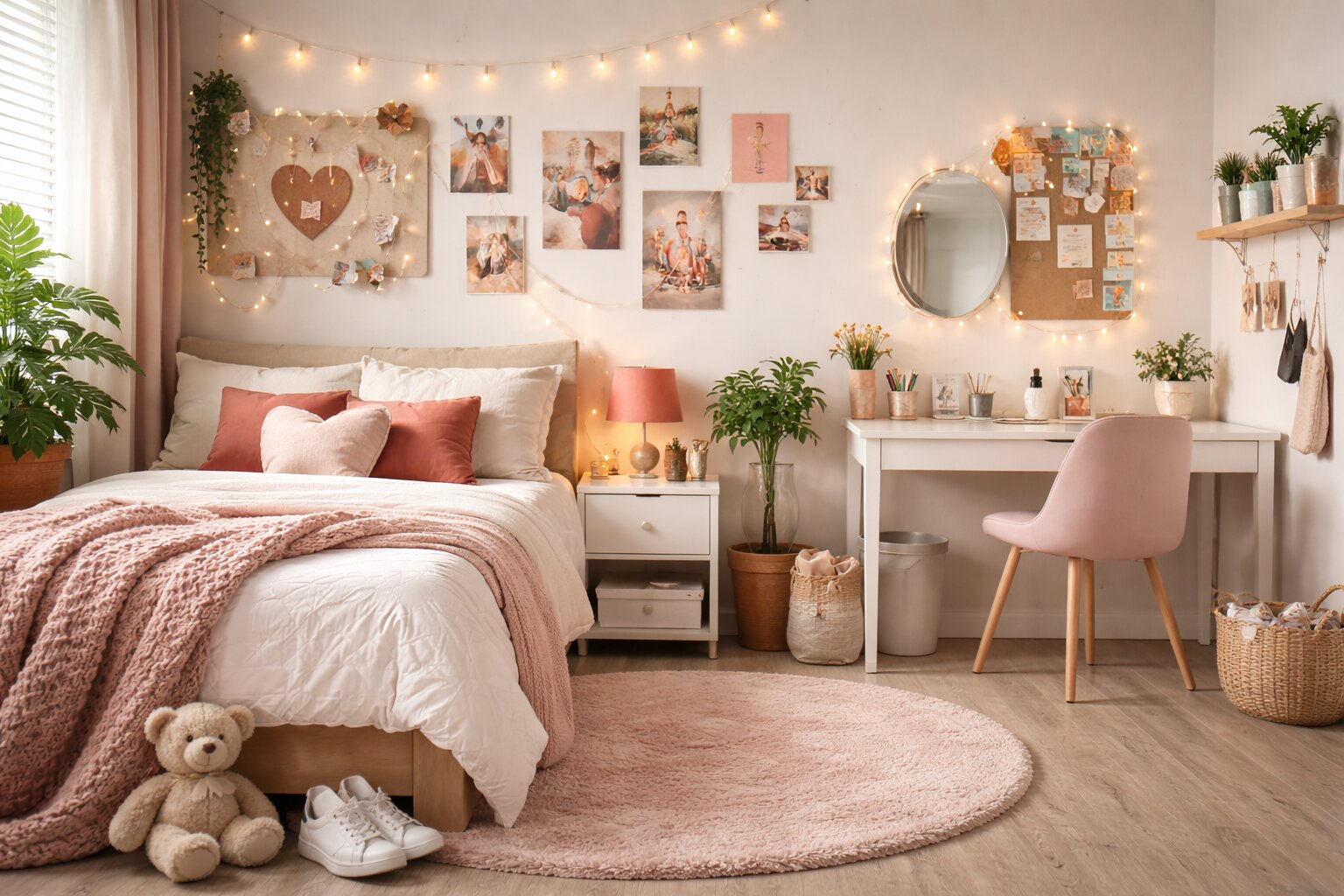 kamer decoratie meiden 12 jaar, meiden