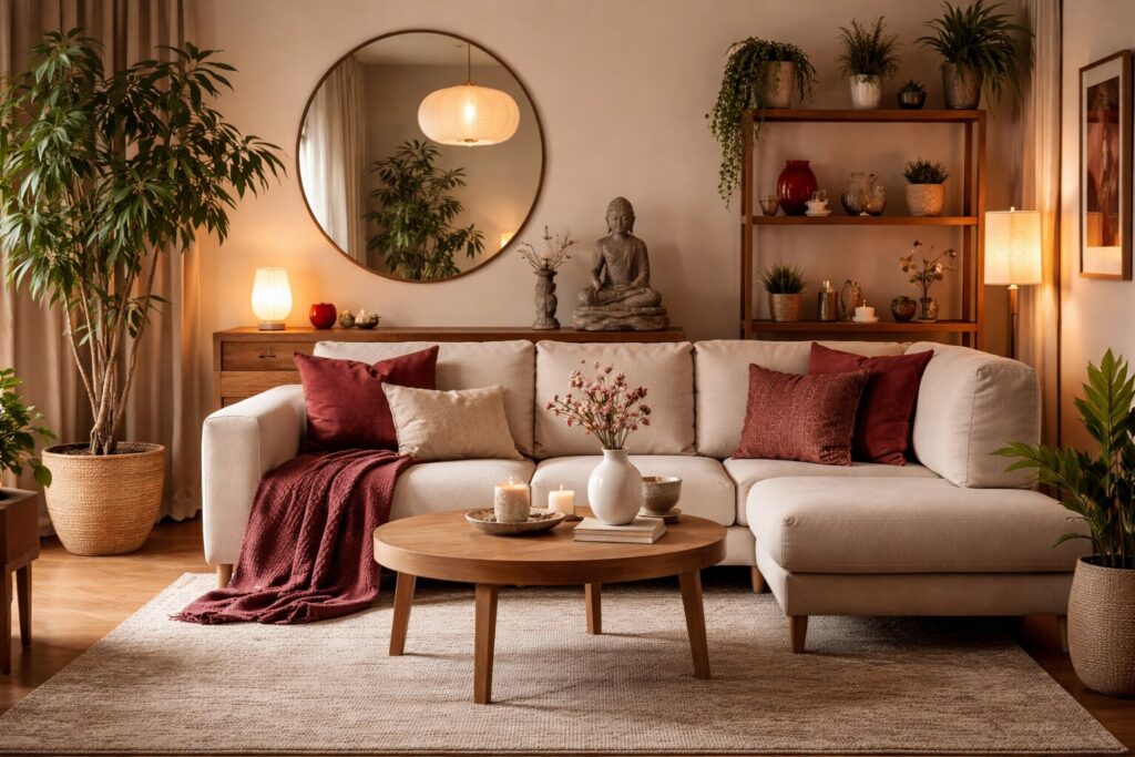 feng shui woonkamer, feng shui